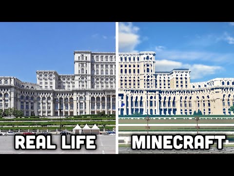 10 INSANE Real-Life Places We Built In Minecraft