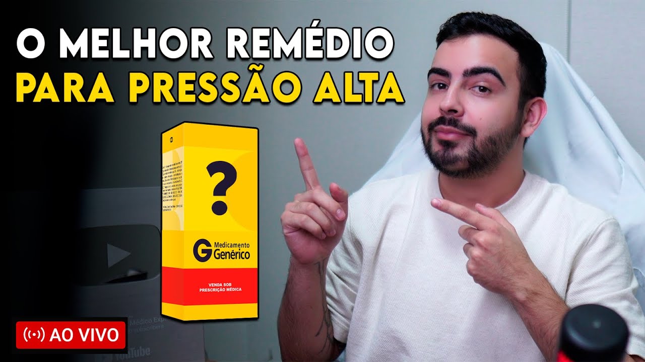 🔴MELHOR remédio para a PRESSÃO ALTA EXISTE!? │ Médico Explica