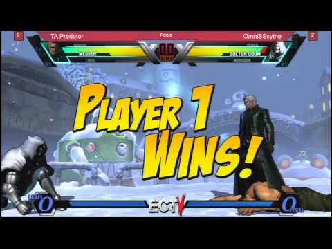 East Coast Throwdown 5:  Ultimate Marvel VS Capcom 3 TA Predator vs Omniscythe