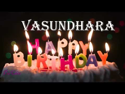 Vasundhara Birthday Song|Birthday Song Vasundhara|Happy Birthday Vasundhara| @birthdaysongwithnames