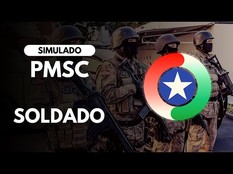 Simulado Concurso PMSC 2023 Soldado