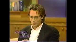 Rick Springfield 1999 Interview on Donny & Marie's Talk Show