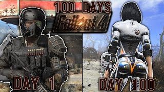 I Survived 100 Days in the Wastelands of Fallout 4...Here's What Happened