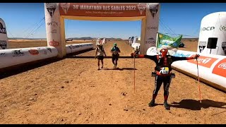 MDS 2022: Chris finishing the 86km Stage 4