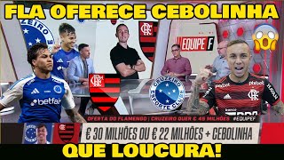 CRUZEIRO ENLOUQUECEU? QUER 326 MILHÕES POR KAIO JORGE! FLAMENGO OFERECE 200 MILHÕES!