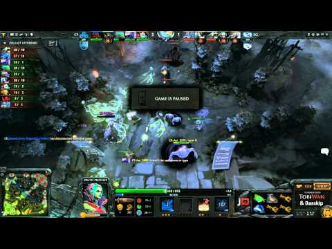 Cloud 9 vs Evil Geniuses Game 1 - Grand Final World eSports Championship @TobiWanDOTA @Basskip