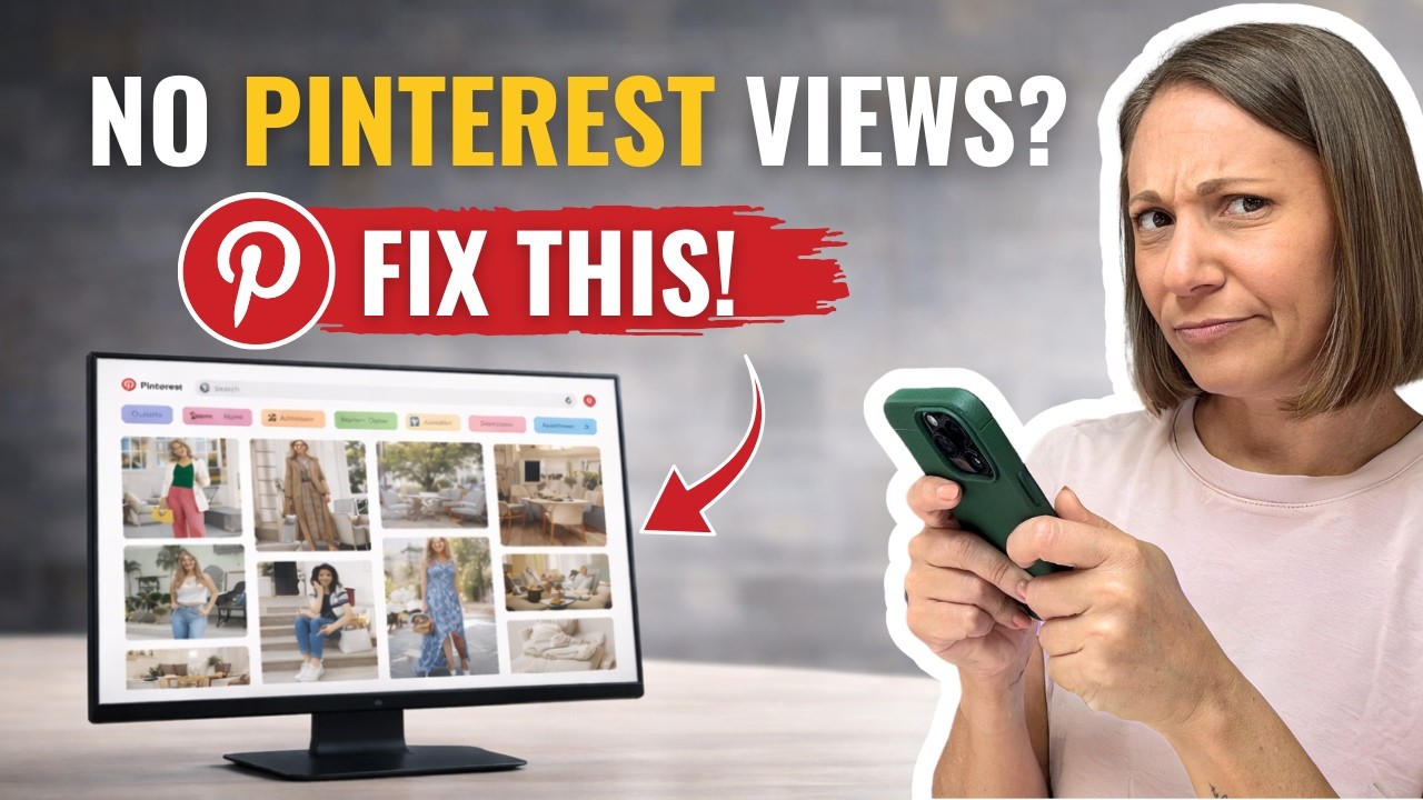 Not Getting Views on Pinterest? → Fix This First! thumbnail
