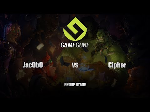 [RU] Cipher vs Jac0b0 | GameGune 2015 | Group Stage