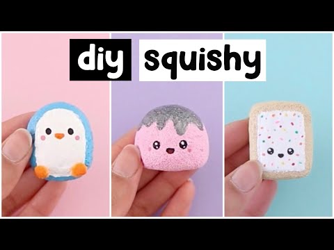 DIY Miniature Squishy Fidget Toys   Viral TikTok Anti Stress Fidgets!