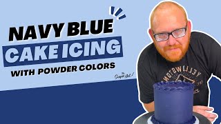 How to Make Navy Blue Icing