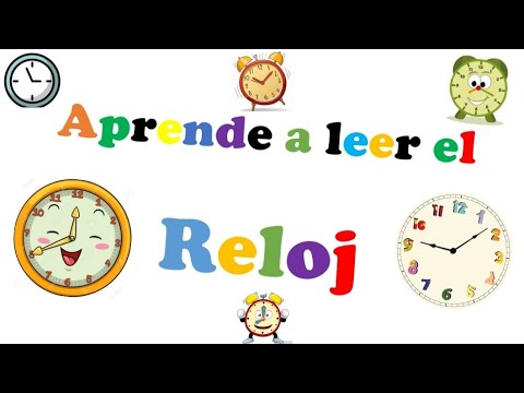 ¡Aprende a leer el RELOJ! Super fácil 🕐✨