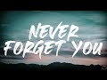 Zara Larsson, MNEK - Never Forget You (Lyrics) 1 Hour
