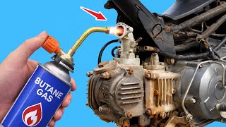 You’ll never buy gasoline again! Convert a gasoline motorcycle to LPG/CNG gas power