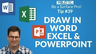 Drawing in Word, Excel and PowerPoint with your Surface Pen
