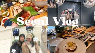【ソウルVlog】10年ぶりに2人で思い出の極寒ソウルへ❄️Shopping/Cafe/Food/Health