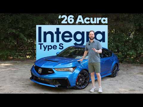 Thumbnail for Genuinely Special | 2026 Acura Integra Type S Review by Toyota, Performance car, SEAT, Toyota GR Corolla, Mazda, Acura, Volkswagen, Ford Mustang, video, Sport compact, Toyota Camry, Toyota GR Supra, Toyota Corolla, Car, vide, Hyundai Sonata, Honda Civic