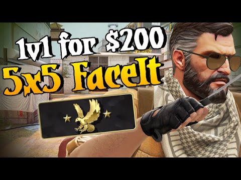 CS:GO 1v1 for $200 and FaceIt with S4 Charlie Micke Handsken