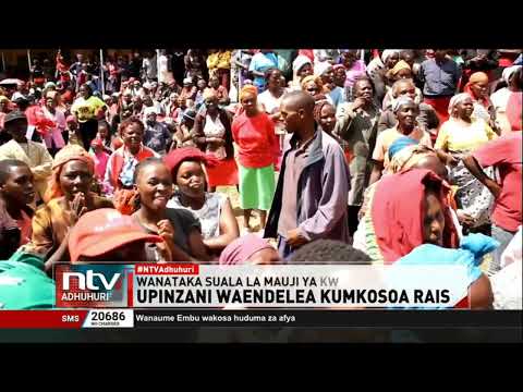 Baadhi ya viongozi wa upinzani wamwambia Ruto kwamaba hana kimaadili ya kuwataja wengine kuwa wauaji