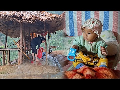 Ly Thi Yen reinigte die Küche und den Spielplatz und hielt sie ordentlich und sauber.