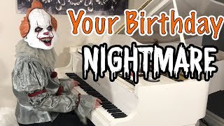 Happy Birthday in 3 Horror Styles - Piano | Jonny May