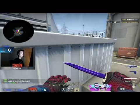 EASY COMEBACK FROM 3:12??? Stewie2k plays faceit with friends