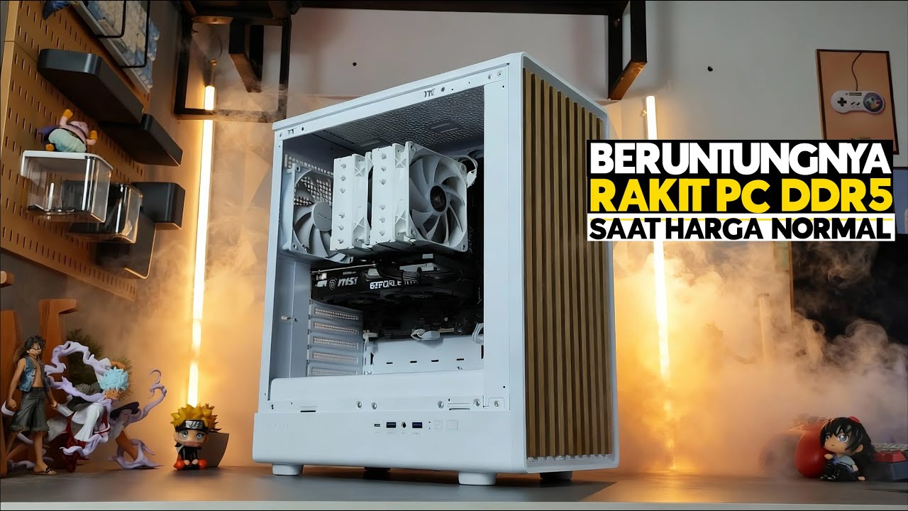 Mantap!! Orang ini NGERAKIT PC DDR5 1 Bulan Sebelum Harga Naik - Ft Tecware Timberl L