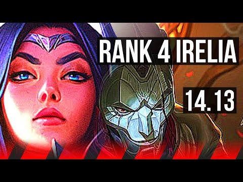 IRELIA vs JHIN (TOP) | Rank 4 Irelia, 11/2/5 | NA Challenger | 14.13