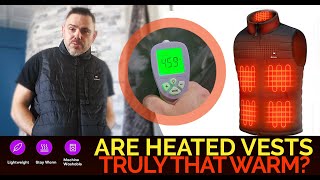 HEATED Vest for Outdoor Construction Workers, Hunting, Fishing, Snowboarding - Best Heated Vests