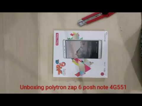 Unboxing polytron zap 6 posh note 4G551