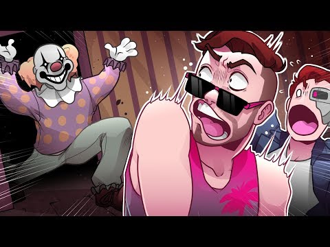 Escaping the Evil Clown's Room! - Escape First Funny Moments w/ Vanoss and Terroriser