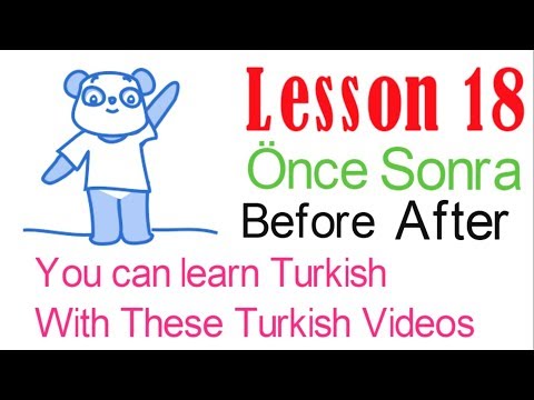 Learn Turkish Through Turkish Lesson 18 - Directions (Part 2)