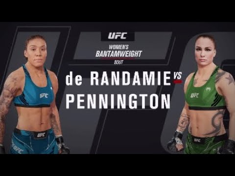 Germaine de Randamie vs Raquel Pennington UFC