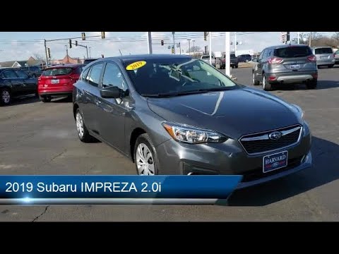 2019 Subaru IMPREZA 2.0i Harvard  Woodstock  Belvedere  Beloit  Rockford