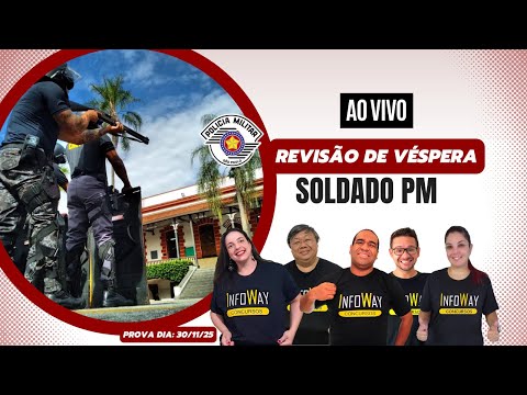 REVISÃO DE VÉSPERA SOLDADO PM-SP | Macetes Essenciais para Soldado PM-SP (VUNESP)
