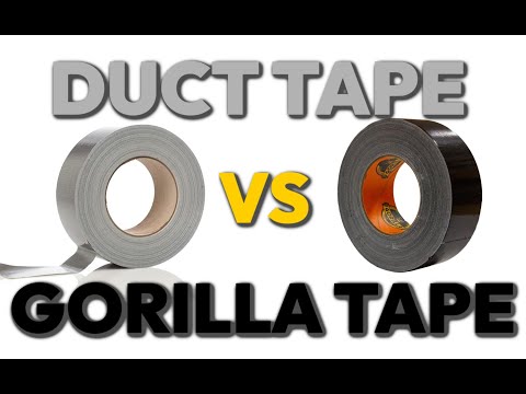Which Tape is stronger? Duct Tape Vs Gorilla Contest !