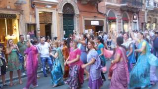 Hare Krishna ISKCON Roma 03 06 2017 ratha yatra part 06 DSCN0017