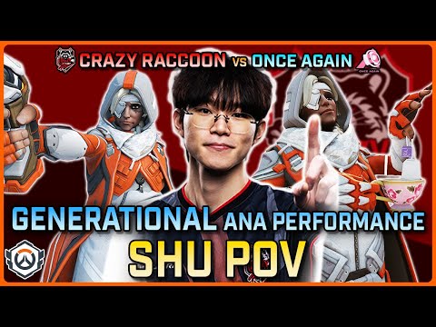 [ Shu ] The Most INSANE Ana Performance | Crazy Raccoon vs Once Again | Champions Clash
