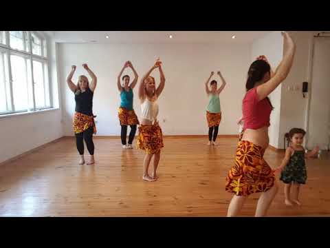 Ori Tahiti Workshop Poznań - drums part of Flashmob 2020