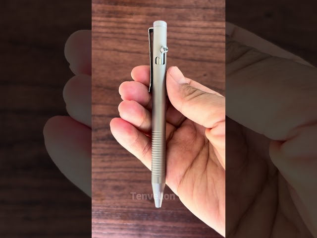 Vídeo relacionado con ZJchao Bolígrafo de Titanio, Bolígrafo de Acción de Perno de Aleación de Titanio Bolígrafo de Acción de Perno Bolígrafo de Metal Bolígrafo de Colección Comercial Bolígrafo de Metal