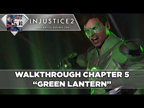 Injustice 2 - Gameplay Walkthrough - Part 5 / Chapter 5 "GREEN LANTERN" | CenterStrain01