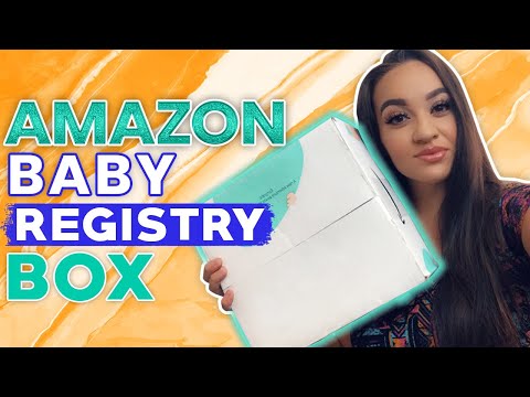 Unboxing My Amazon Baby Registry Welcome Box | & Step...