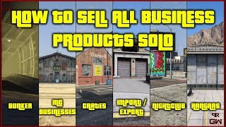 How to Sell all Business products SOLO !! Never depend on Anyone !! - GTA 5 Online EASY & FAST Guide