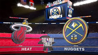 Heat vs. Nuggets - Game 5 - Finals! - NBA Playoffs - NBA 2K23