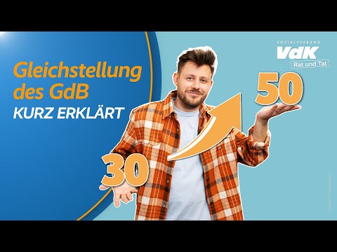 Gleichstellung mit schwerbehinderten Menschen – kurz erklärt | Rat und Tat