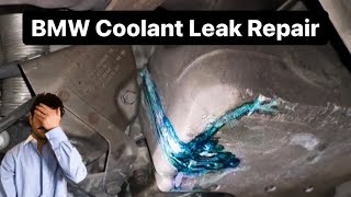 Fixing a LARGE Coolant Leak for E92 M3 Thermostat O-Ring Replacement E90 E93 Water Pump Coolant DIY