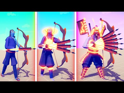 EVOLUTION OF FIREWORK ARCHER - Totally Accurate Battle Simulator TABS