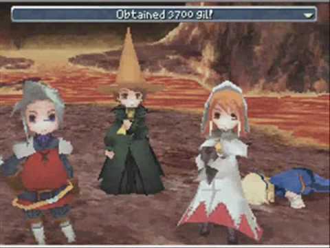Let's Play Final Fantasy III (DS) part 21: The fire crystal