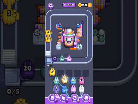 Pixel Flow Level 2623 Walkthrough