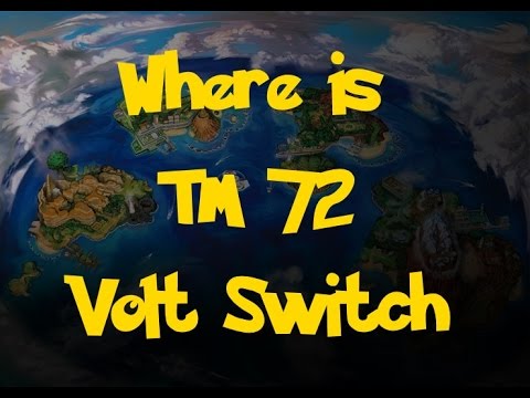 Where Is: TM 72 - Volt Switch (Pokemon Sun/Moon)