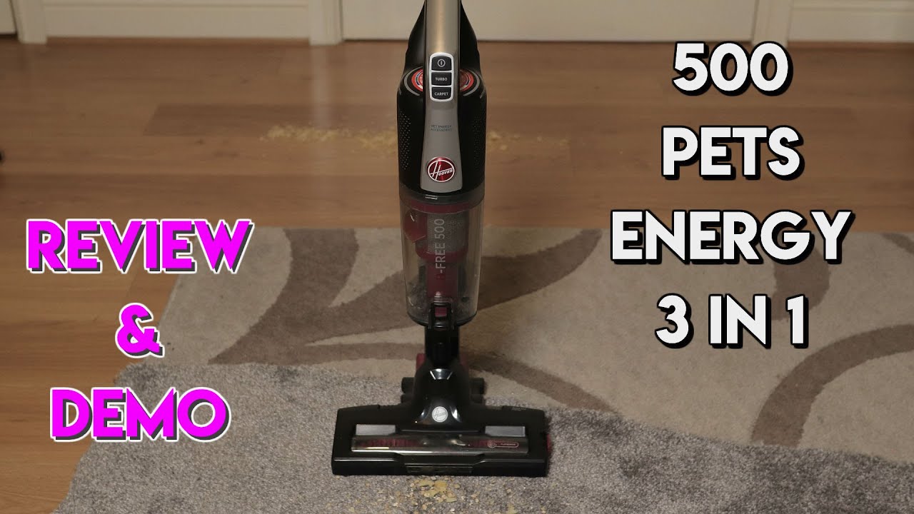 Hoover H Free 500 Cordless Vacuum Cleaner Review & Demonstration 2020